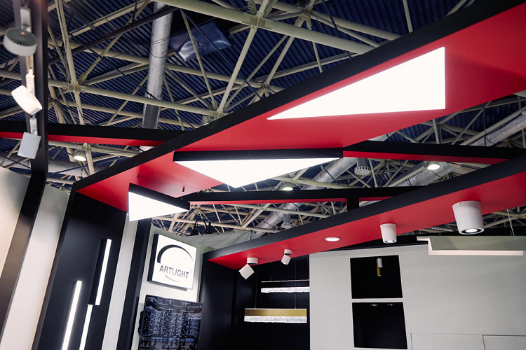 Выставочный стенд компании ARTLIGHT, Interlight 2021 - освещение рис.11